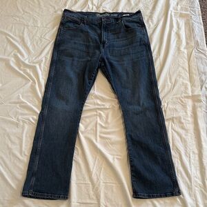 Wrangler Dark Blue Straight Jeans